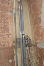 Замененные стояки нашими специалистами